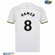 Moški Nogometni dresi Sheffield United Gustavo Hamer #8 Gostujoči 2025-26 Kratek Rokav